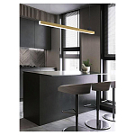 Люстра линейная светодиодная в минималистичном стиле New Age of Light варинант исполнения - 5 | Loft Concept в Казани