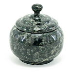 Сахарница из натурального камня Змеевик Stone Sugar Bowls варинант исполнения - 3 | Loft Concept в Казани