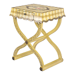 Приставной столик с ящиком в стиле ретро Vintage Rustic Tablecloth варинант исполнения - 2 | Loft Concept в Казани