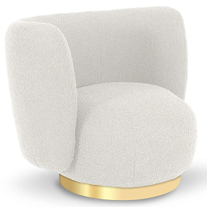 Кресло с обивкой букле Ambrose Boucle Armchair