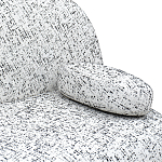 Диван с мягкой обивкой из ткани Michael Sofa варинант исполнения - 1 | Loft Concept в Казани