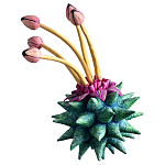 Статуэтка тропический фрукт Tropical Fruit Alien Green Tulip варинант исполнения - 2 | Loft Concept в Казани