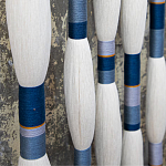 Настенное украшение из нитей Корона с кисточками Crown Wall Hanging варинант исполнения - 2 | Loft Concept в Казани