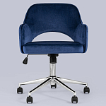 Кресло для компьютерного стола Veloury Blue варинант исполнения - 4 | Loft Concept в Казани