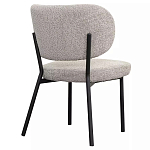 Стул мягкий с серо-бежевой буклированной обивкой Inspiration from Provence варинант исполнения - 3 | Loft Concept в Казани