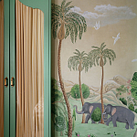 Обои ручная роспись Dandaka Glades Original colourway on painted Xuan paper варинант исполнения - 1 | Loft Concept в Казани