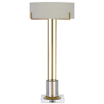 Настольная лампа на прозрачном основании Light Flowing Up варинант исполнения - 2 | Loft Concept в Казани