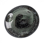 Бра с круглым плафоном из прозрачного стекла с пузырьками воздуха Effervia  варинант исполнения - 7 | Loft Concept в Казани