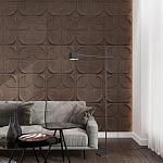 Гипсовая 3D панель с принтографией PM-20 варинант исполнения - 1 | Loft Concept в Казани