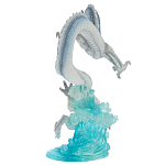 Декоративная статуэтка Дракон White Blue Water Dragon Statuette варинант исполнения - 2 | Loft Concept в Казани
