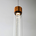 Подвесной светильник золото Sparkling Bubbles Tube Gold Hanging Lamp варинант исполнения - 5 | Loft Concept в Казани