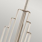  Люстра с прозрачными рифлеными цилиндрическими плафонами Kichler варинант исполнения - 24 | Loft Concept в Казани