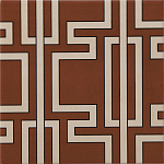 Дизайнерская плитка с узором Лабиринт варинант исполнения - 2 | Loft Concept в Казани