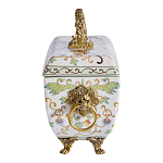 Шкатулка с фигуркой льва на крышке Eden Garden варинант исполнения - 4 | Loft Concept в Казани