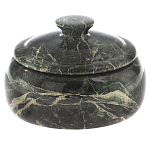 Сахарница из натурального камня Змеевик Stone Sugar Bowls варинант исполнения - 4 | Loft Concept в Казани