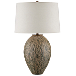 Настольная лампа с текстурным узором Movement of Smooth Lines варинант исполнения - 3 | Loft Concept в Казани