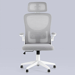 Кресло для компьютерного стола Easement Grey&White варинант исполнения - 2 | Loft Concept в Казани