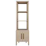 Этажерка Primo с тумбой шпон Светлый дуб варинант исполнения - 1 | Loft Concept в Казани