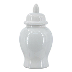 Ваза с крышкой однотонная Высота 31 см Chinoiserie Ceramics варинант исполнения - 12 | Loft Concept в Казани