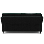 Диван с обивкой из велюра зеленый Gibbs Dark Green Sofa варинант исполнения - 3 | Loft Concept в Казани