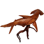 Статуэтка акула-молот деревянная Hammer варинант исполнения - 2 | Loft Concept в Казани