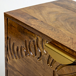 Прикроватная тумба с фактурным фасадом Termite варинант исполнения - 2 | Loft Concept в Казани