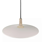 Подвесной светильник круглый в сочетании дерева и металла Space варинант исполнения - 2 | Loft Concept в Казани