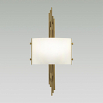 Бра с изогнутым плафоном на бронзовом основании с вертикальным декором из металлических трубок Sohne варинант исполнения - 6 | Loft Concept в Казани