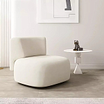 Дизайнерский журнальный стол белый в форме геометрических фигур Cydogic варинант исполнения - 1 | Loft Concept в Казани