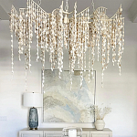 Люстра Wooden Drops Bert Chandelier варинант исполнения - 2 | Loft Concept в Казани