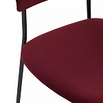 Стул мягкий с бархатистой велюровой спинкой и сиденьем Wine Chair варинант исполнения - 5 | Loft Concept в Казани