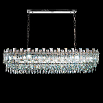 Люстра овальная с хрустальными подвесками Gorgeous Crystal Light варинант исполнения - 5 | Loft Concept в Казани