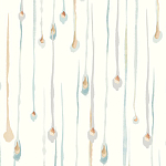 Мебельная ткань Велюр Raindrops White 145 см N 1003 варинант исполнения - 1 | Loft Concept в Казани