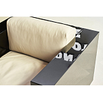 Дизайнерское кожаное кресло Poltronova Saratoga Armchair варинант исполнения - 7 | Loft Concept в Казани