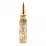 Флеш-карта USB 2.0 на 32 гб в виде пули с гравировкой природы в подарочной коробке Metal Flash Drive варинант исполнения - 7 | Loft Concept в Казани