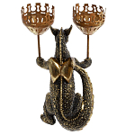 Подсвечник в виде дракона Dragon with Two Candlesticks варинант исполнения - 12 | Loft Concept в Казани