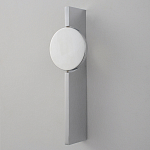 Бра с круглым зеркальным диском на прямоугольном соновании Reflection Circle Glow варинант исполнения - 1 | Loft Concept в Казани