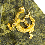 Шкатулка пирамида из натурального камня змеевик Stone Casket варинант исполнения - 3 | Loft Concept в Казани