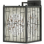 Бра с круглой зеркальной вставкой с эффектом ржавчины Stunning Radiance варинант исполнения - 4 | Loft Concept в Казани