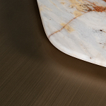 Столик журнальный Promontory с мрамором варинант исполнения - 3 | Loft Concept в Казани