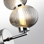 Бра с 2-мя рифлеными стеклянными шарами Marcelh Light варинант исполнения - 4 | Loft Concept в Казани