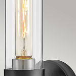 Бра для ванных комнат с прозрачным стеклянным плафоном в форме цилиндра Hinkley варинант исполнения - 6 | Loft Concept в Казани