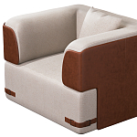 Кресло Richmond  с кожаной отделкой варинант исполнения - 3 | Loft Concept в Казани