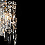 Бра с хрустальными подвесками прозрачного цвета Хром Ludivine Lighting варинант исполнения - 3 | Loft Concept в Казани