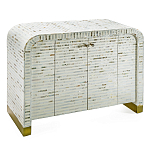 Буфет в гостиную с инкрустацией  Mother of Pearl Inlay Cabinet варинант исполнения - 4 | Loft Concept в Казани