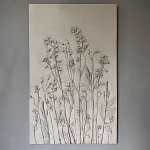 Ботаническое панно «С Дельфиниумом» варинант исполнения - 1 | Loft Concept в Казани