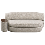 Диван двухместный со столиком Ulysses варинант исполнения - 2 | Loft Concept в Казани