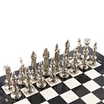 Шахматы Ренессанс с доской из натурального мрамора Decorative Thematic Chess варинант исполнения - 3 | Loft Concept в Казани
