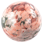 Шар декоративный из натурального камня Креноид Natural Stone Spheres 7.5 см варинант исполнения - 1 | Loft Concept в Казани