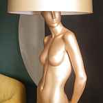Лампа MANNEQUIN LAMP с абажуром женственность в деталях варинант исполнения - 9 | Loft Concept в Казани